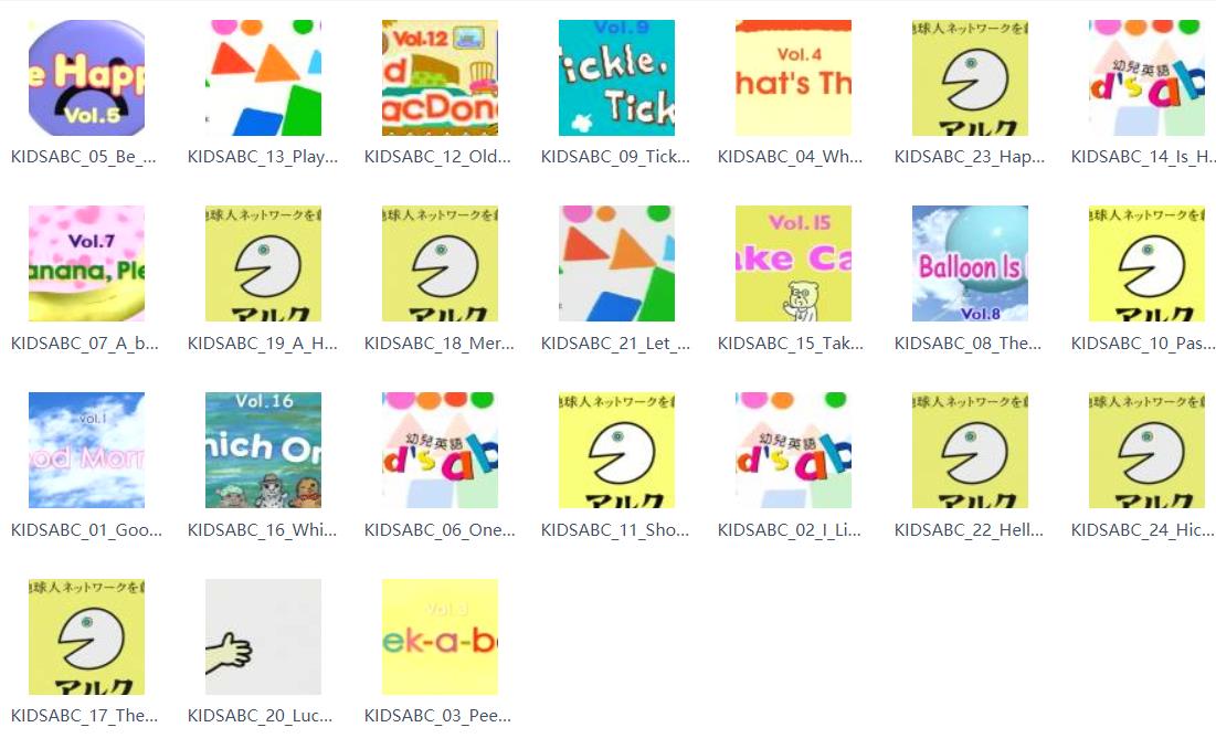 24集Phonics自然拼读启蒙动画片《Kid's ABC》