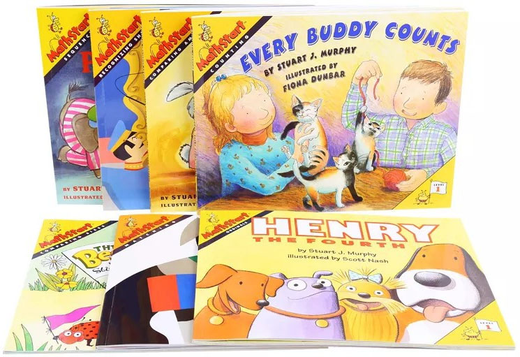 math start L0-L3美国数学启蒙英语系列62册本1-3辑PDF高清完整版 math start L0-L3美国数学启蒙英语系列62册本1-3辑PDF高清完整版