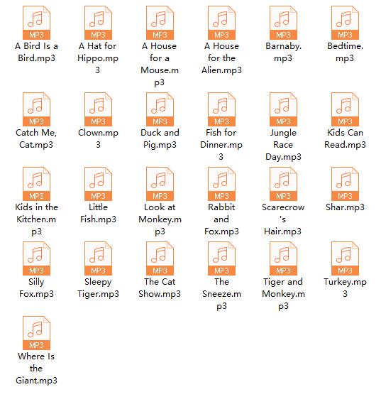 经典分级读物培生少儿英语阶梯阅读音频mp3有声读物合1-3集 经典分级读物培生少儿英语阶梯阅读音频mp3有声读物合1-3集