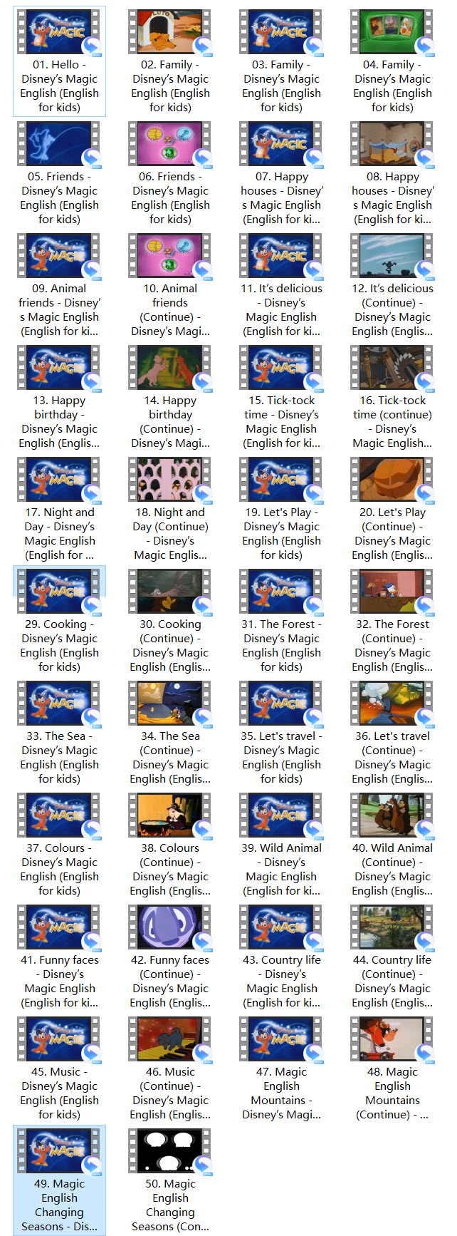 55集高清迪士尼神奇英语Disney's Magic English国内33集视频下载 55集高清迪士尼神奇英语Disney's Magic English国内33集视频下载