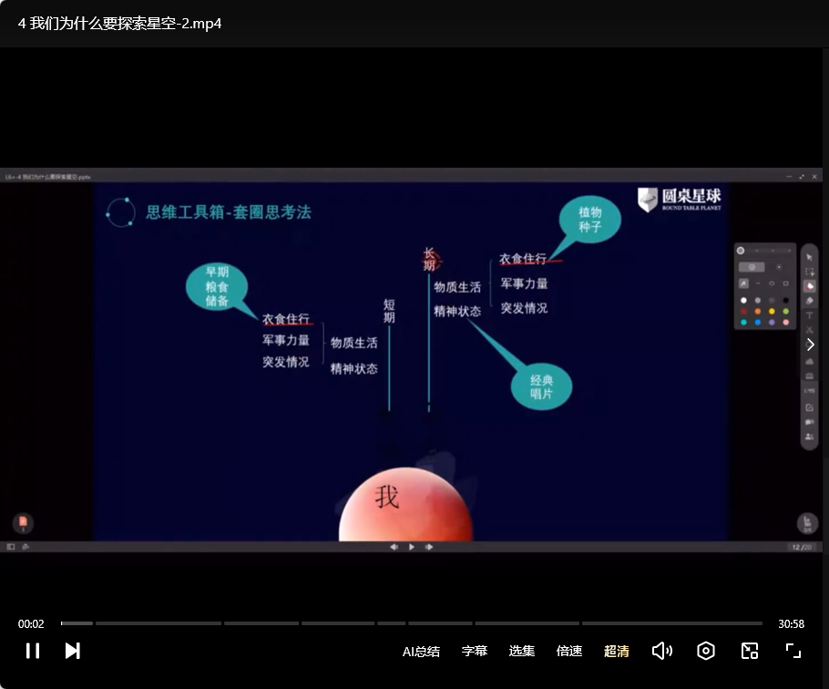 【圆桌星球思辨课】+说理与思辨启蒙夸卡网盘